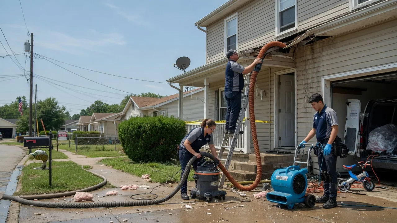 Water Damage Restoration in Foosland, IL near me